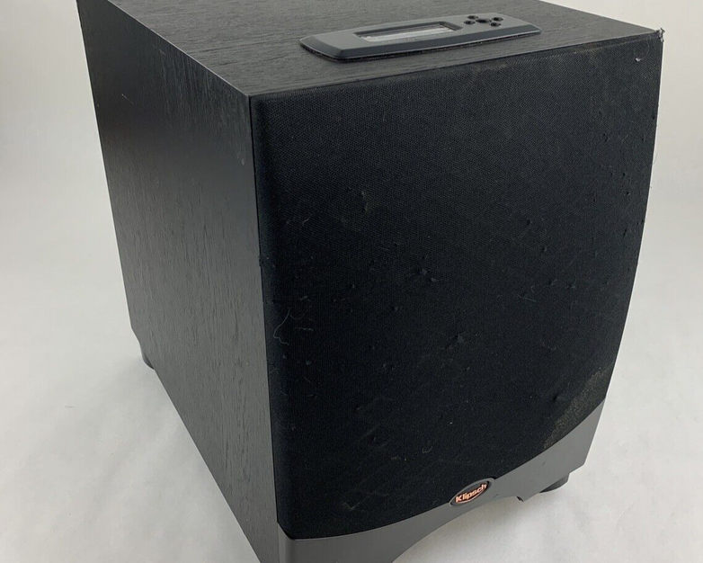 Klipsch RW-10D 120V Digitally Controlled Sub Woofer Tested No Rubber On Feet