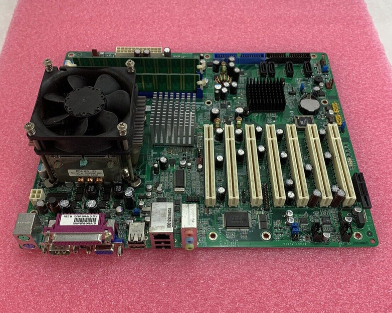 DFI G7V600-B Motherboard Intel Pentium 4 3.4GHz 1GB RAM w/Shield
