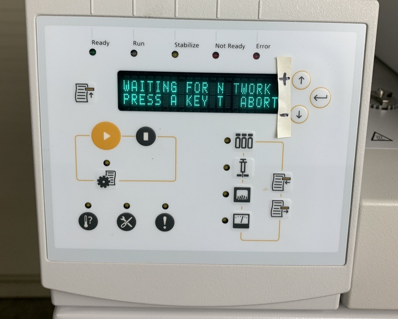 Bruker 430-GC Gas Chromatograph w/ Varian CP8400 Autosampler Powers Tested