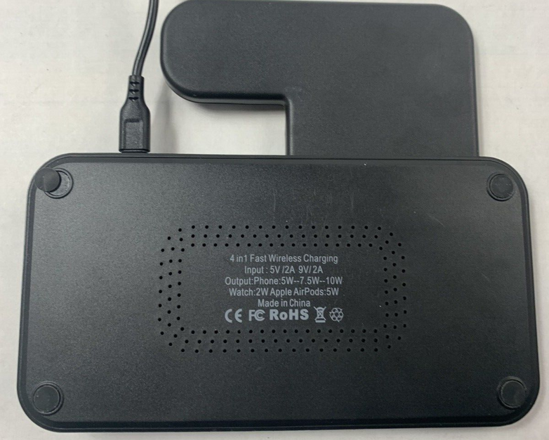 3 in 1 Charger Stand Charging Cradle Station Dock with Adapter