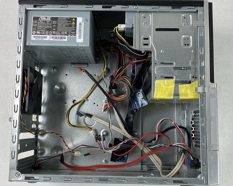 ASUS Desktop Barebone MicroATX Computer Case with 300W Power Supply