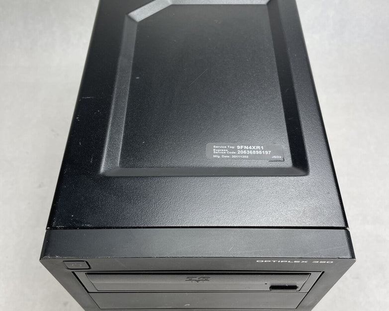Dell Optiplex 390 MT Intel Core i3-2100 3.1GHz 4GB RAM No HDD No OS