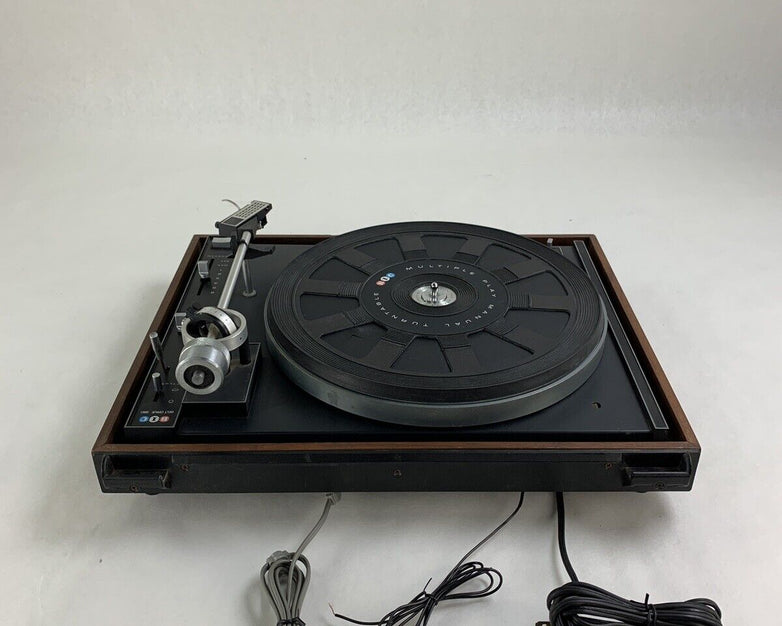 BIC 980 Turntable Belt Drive Automatic Missing Cover Tested 33 Doesn't Auto Land