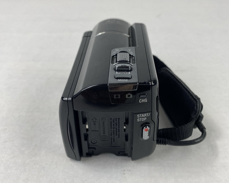 Sony HDR-XR160 Digital HD Video Camera Recorder with AC Adapter Power Tested