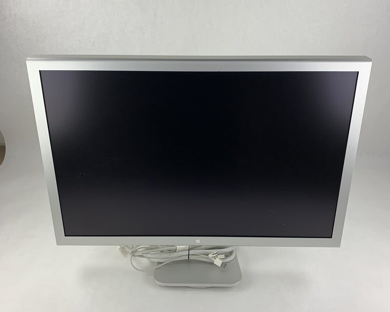 Apple Cinema Display A1083 30" Monitor Tested w/ Cords No Power Supply Scuff