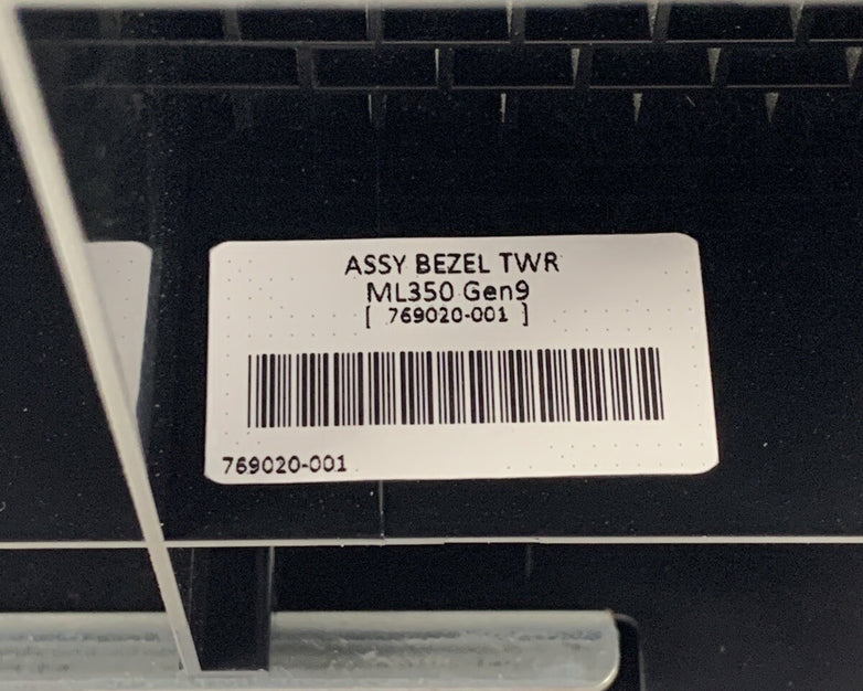 HP 769020-001 ML350 Gen9 Frontbezel Faceplate No Key