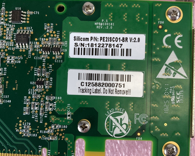 Silicom PE2ISCO1 Accelerator Crypto Compression PCIe Server Adapter