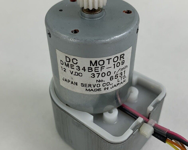Japan Servo Co DC Motor DME34BEF-109 12 V.DC 3700 r/mln No. 6531
