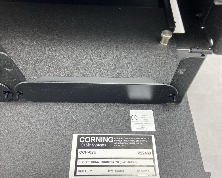 Corning Lanscape CCH-02U 2 Rack Unit Closet Connector Housing