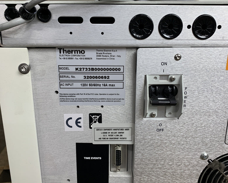Thermo Scientific Trace GC Ultra w/ AI 3000 Auto Sampler Powers On