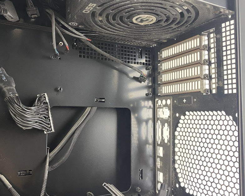 SilverStone Temjin Series TJ08B-E Micro-ATX Computer Case with 550W Power Supply