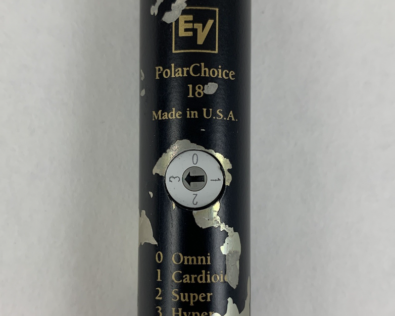 Electro-Voice Mount Polar Choice 18 Pro Podium Pulpit Mic Tested