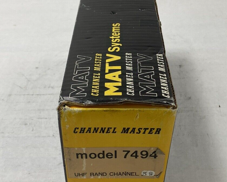 Channel Master MATV Systems Model 7494 Band Pass Filter UHF Band Channel 59
