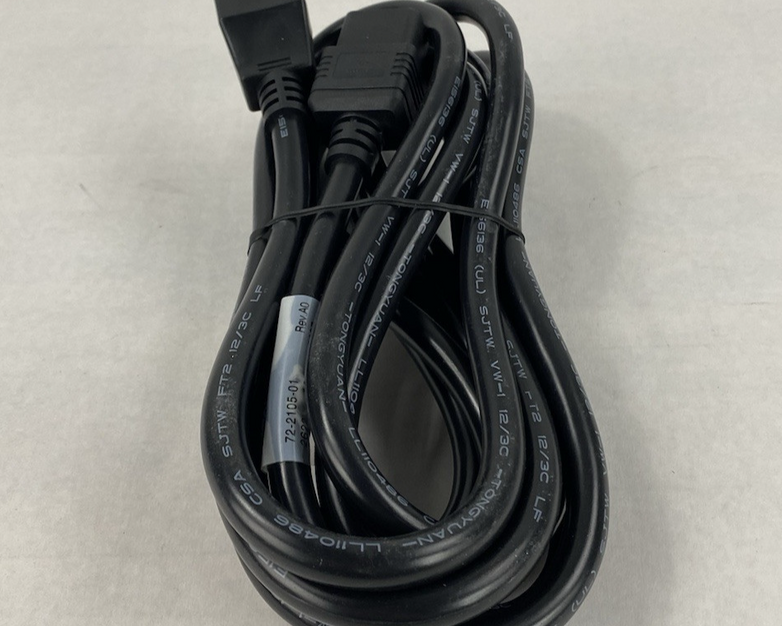 Cisco 72-2105-01 12FT Heavy Duty E156136 250V C19 Power Cord Lot of 3