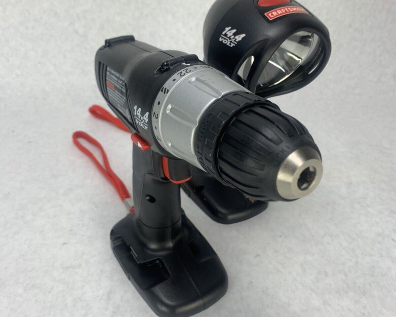 Craftsman 14.4 Volt Drill 1322518  w/ Flashlight No Battery