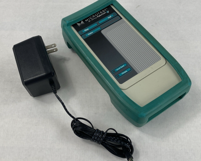 MicroTest 2-Way Injector Plus with AC Adapter Power Tested