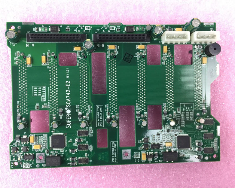 SuperMicro SCSI Dual Channel Backpanel Board SCA742-E2