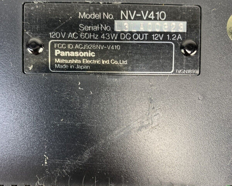 Panasonic NV-V410 Programmable Tuner/Timer