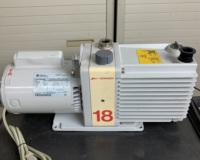 Edwards 18 E2M18 Rotary Vane Vacuum Pump Parts and Repair