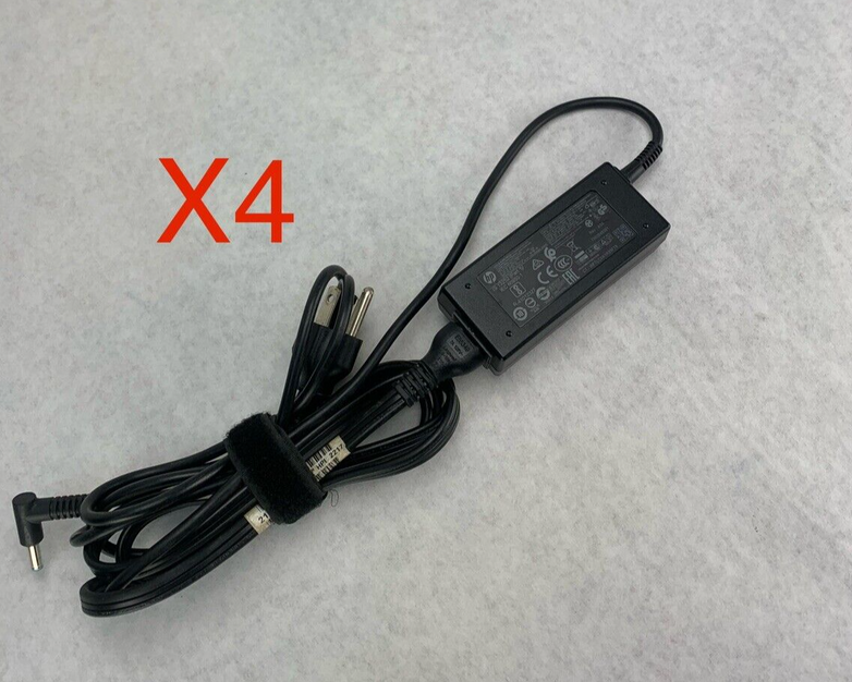 Lot of 4 HP AC Adapter Power Supply 854054-001