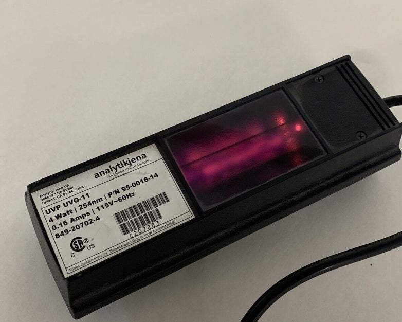 Analytikjena UVP UVG-11 UV Lamp 4-Watt 254nm 95-0016-14 Tested