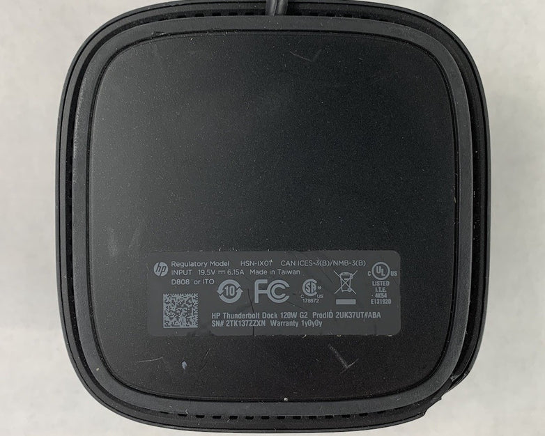 HP Thunderbolt HSN-IX01 120W G2 Docking Station (Lot of 3)