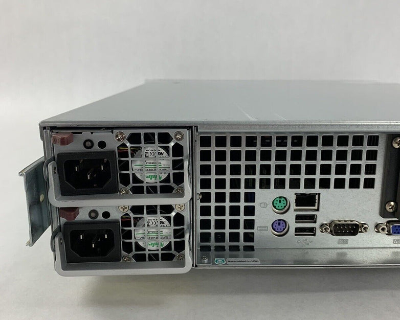 SuperMicro CSE-825-7 2x 12-Core AMD Opteron 6168 1.9 GHz 128 GB RAM No HDD No OS