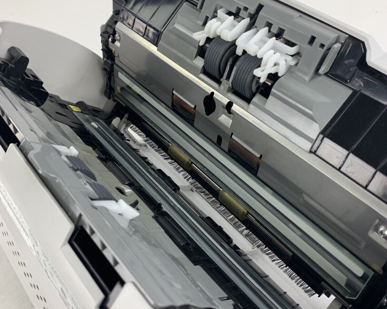 Fujitsu fi-6130 Desktop Printer and Scanner Bad Rollers Tested For Parts Repair