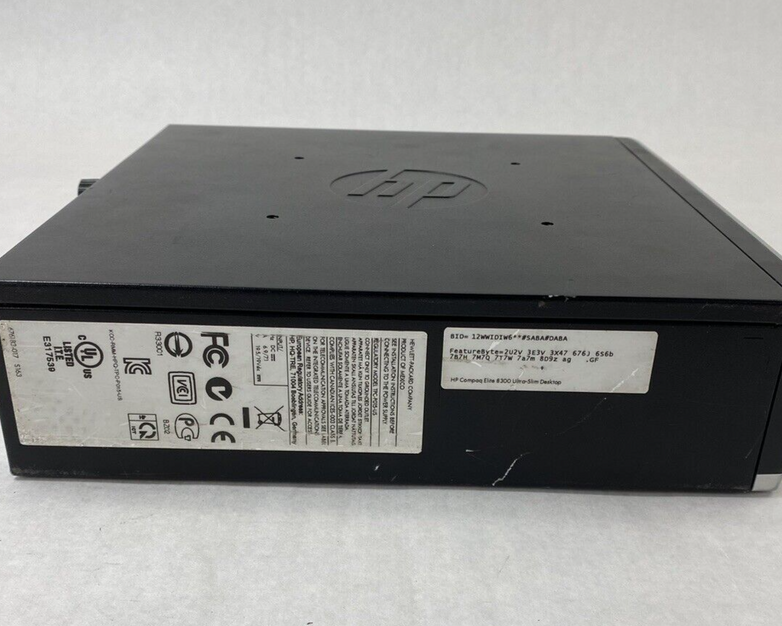 HP Compaq Elite 8300 USFF Intel Core i5-3470s 2.90GHz 4GB RAM No HDD No OS