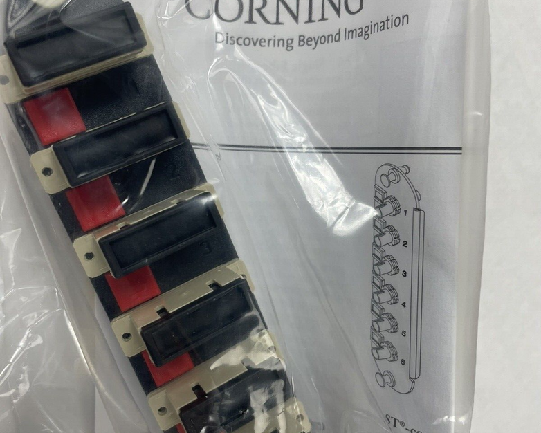Corning CCH-12-91 SC Multimode 12 Port Adapter Panel with 6 Duplex Inserts