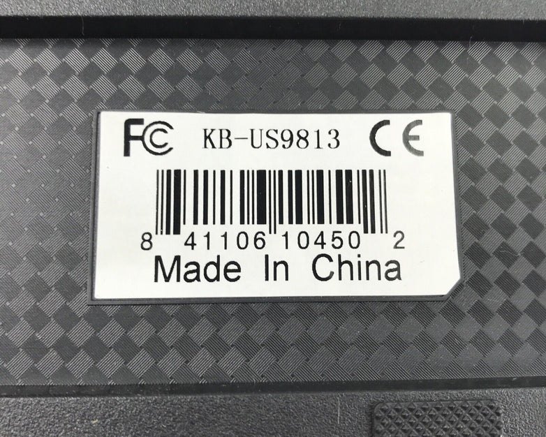 KB-US9813 Wired USB Keyboard (Lot of 4)
