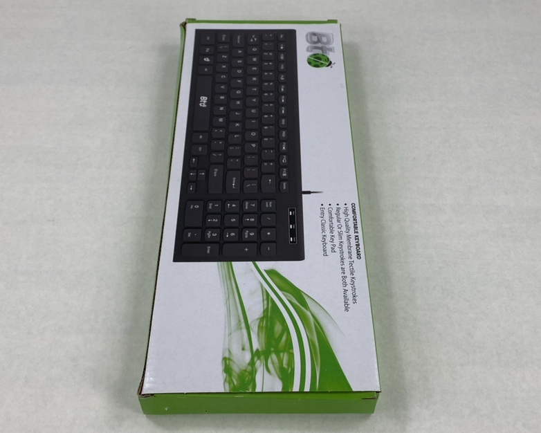 BTO USB Wired Comfortable Keyboard