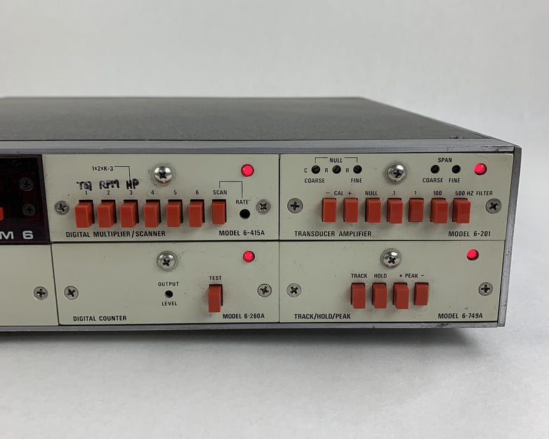 SHC SYSTEM 6 6-138 w/ 6-415A Scanner, 6-201 Amp, 6-260A 6-749A Modular Cards