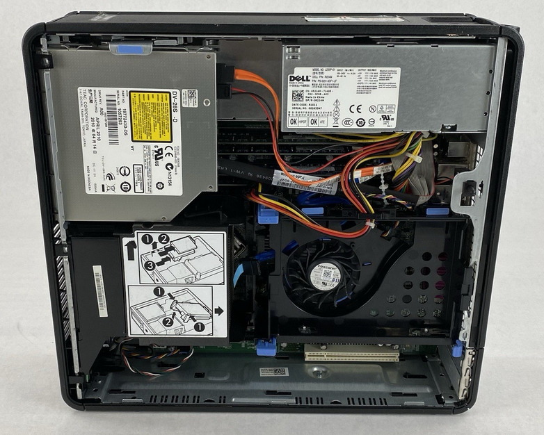 Dell OptiPlex 780 SFF Intel Core 2 Duo E8400 3.00GHz 8GB RAM No HDD No OS