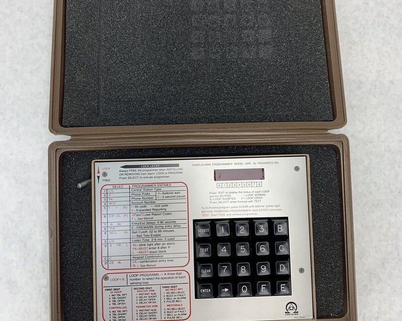 Omegalarm Programmer 5000 with Hard Case