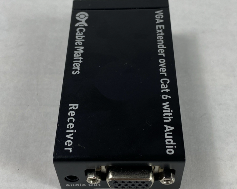 Cable Matters Model 103004 VGA Extender Over Cat 6 With Audio Receiver Only
