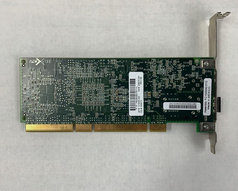 HP 2GB PCI-x FC LP9802 Network Adapter 336070-001 FC1010489-01 Emulex Cards