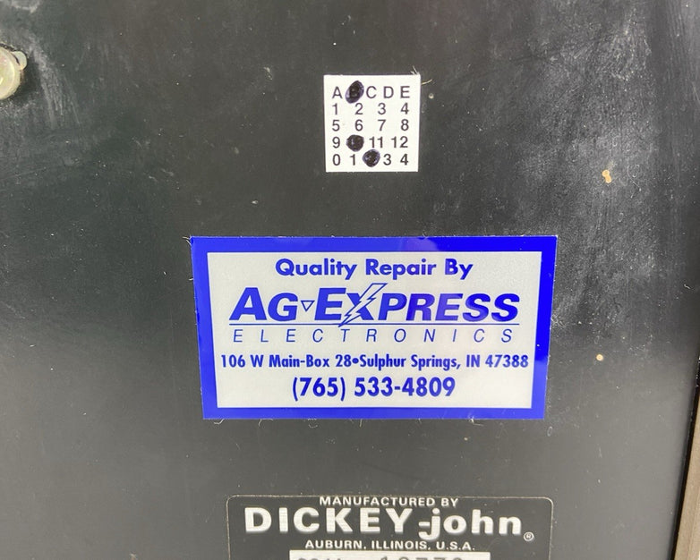 DICKEY-JOHN GAC II Grain Moisture Analysis Computer - Parts or Repair