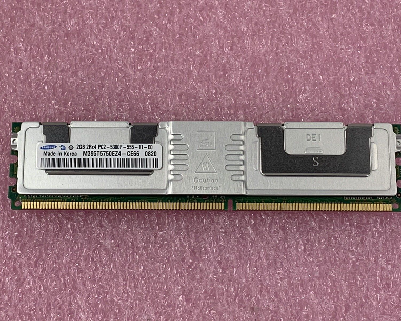 Samsung 16GB (8x2GB) M395T5750EZ4 2Rx4 PC2-5300F 667MHz Server Memory RAM