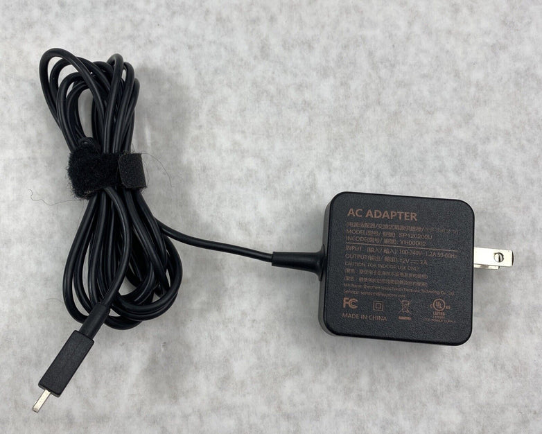 Superer AC Adapter SP120200U YH00002 12V 2A Square Tip (Lot of 2)