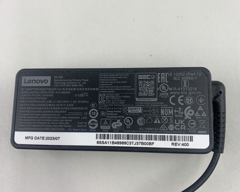 Mixed Lot of 4 Lenovo PA-1650-72 PA-1850-74 A19-065N2A AC Adapter