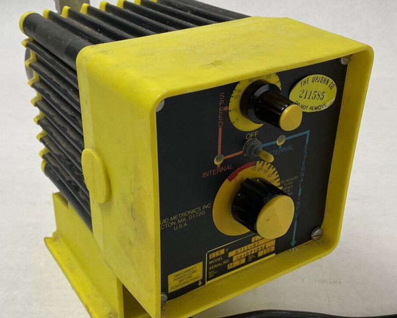 Liquid Metronics Inc. B711-97 Metering Pump 115V 1.5A Power Tested