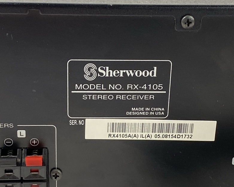 Sherwood RX-4105 AM/FM 2-Channel Stereo Receiver