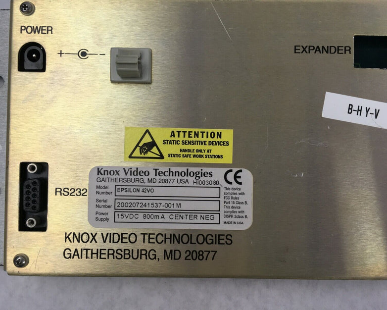 Knox ProSwitch Epsilon 42 4x2 Audio Video Control Board