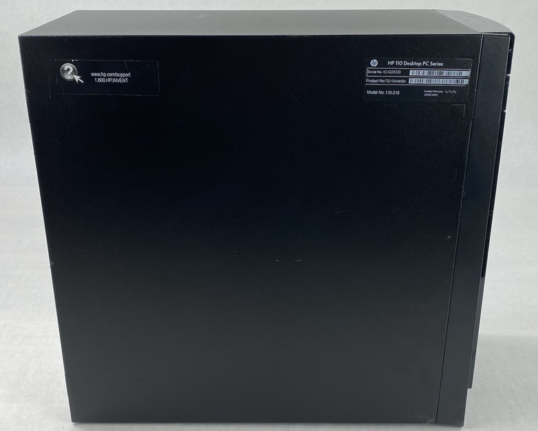 HP 110-210 MT AMD A4-5000 1.50GHz 4GB RAM No HDD No OS