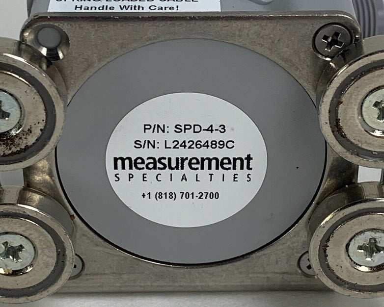 Measurement Specialties SPD-4-3 Rope Displacement Sensor Position