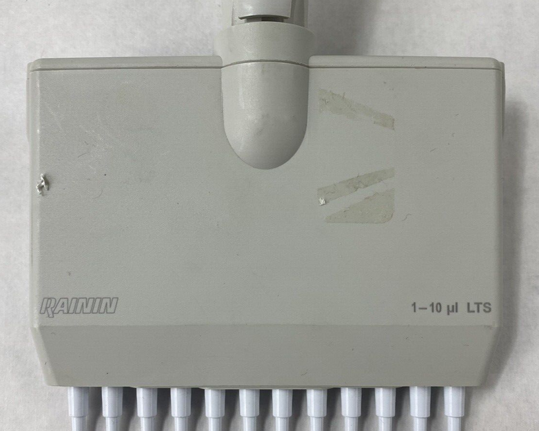 Rainin EDP3 1-10 uL LTS 12-Channel Electronic Pipette Untested