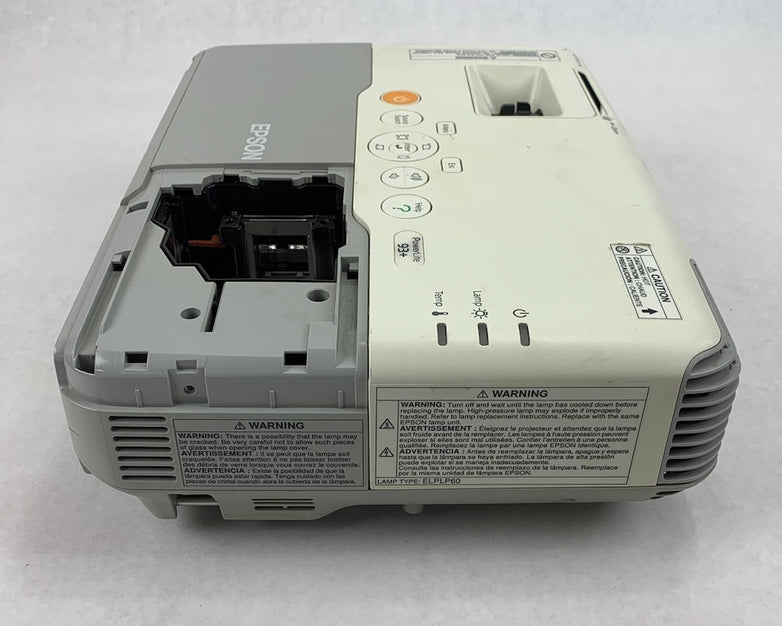 Epson H382F LCD Lamp Projector - Parts or Repair