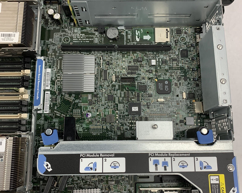 HP ProLiant DL380p Gen 8 2x E5-2609 2.4 GHz 32 GB RAM NO HDD NO OS