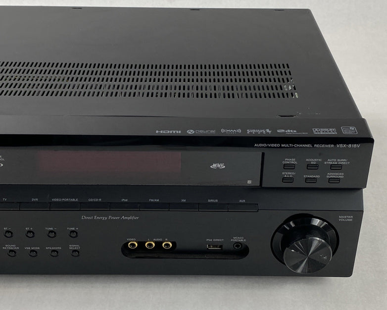 Pioneer VSX-818V Audio Video Multi Channel Receiver No Remote